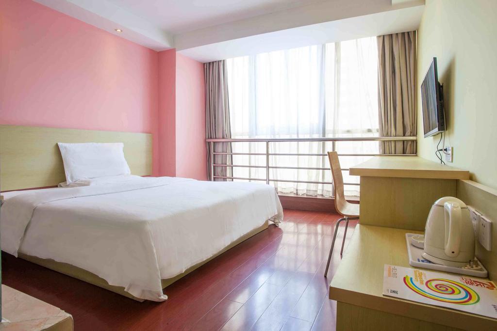 7Days Inn Jingmen Huyaguan Bagian luar foto